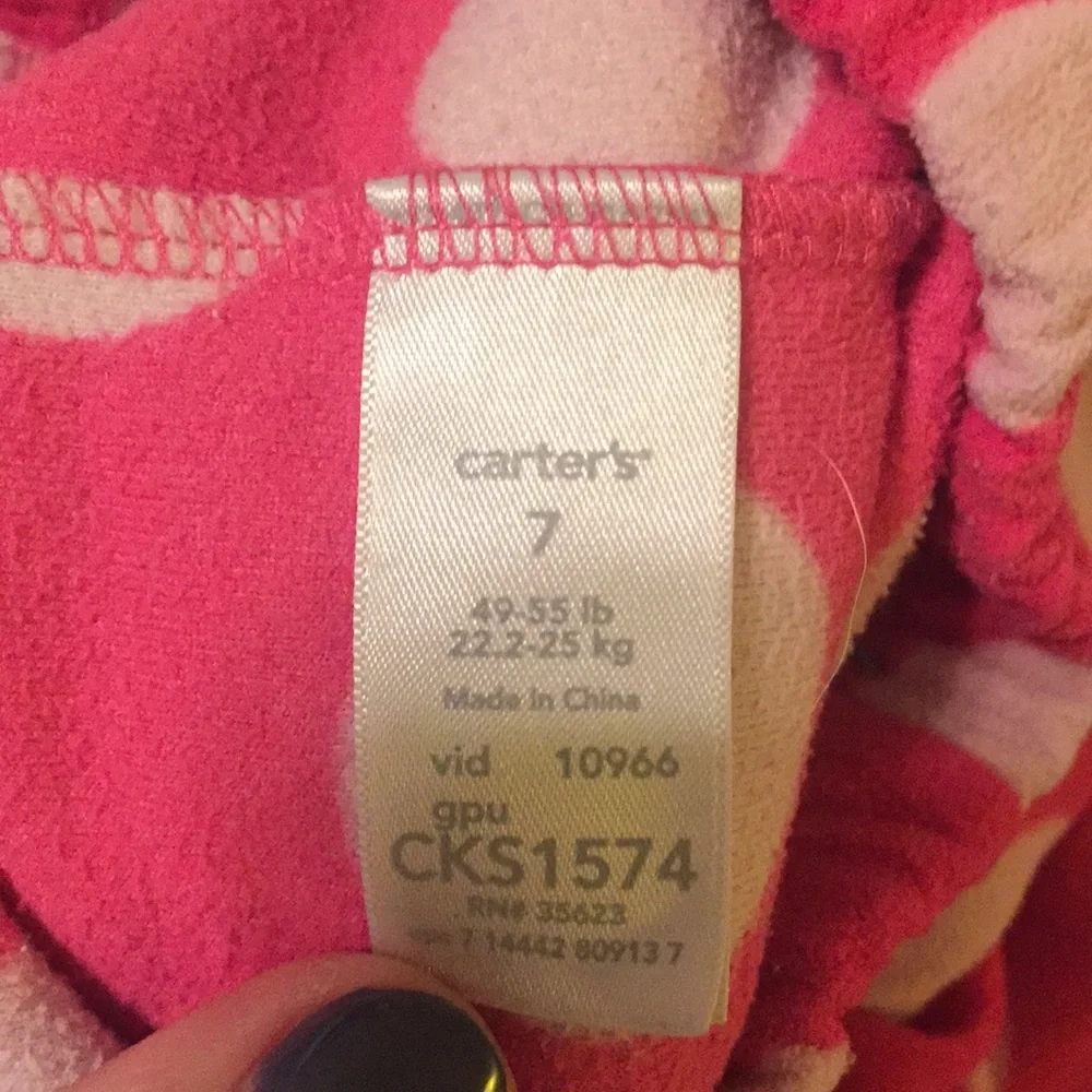 Carter’s Polka Dot Pajama Pants Size 7